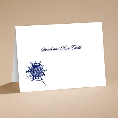 Snow Flurry - Note Card and Envelope