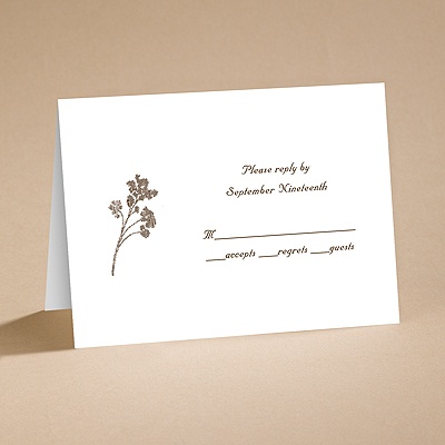Wildflower Whimsy - Respond Card and Envelope