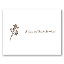 Wildflower Whimsy - Note Card and Envelope