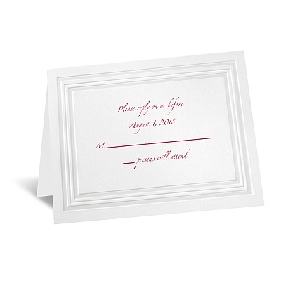 Luminous - Respond Card and Envelope