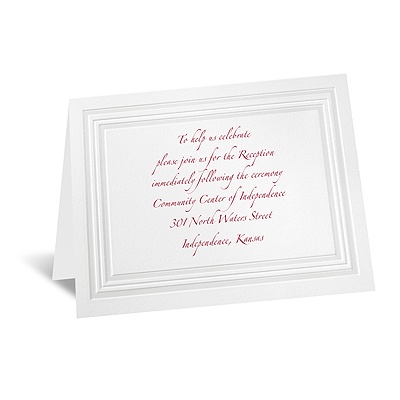 Luminous - Reception Card