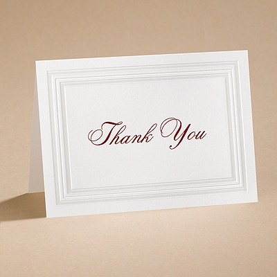 Luminous - Thank You Card and Envelope