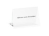 Sheer White - Thank You Card and Envelope