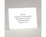 Bright White - Reception Card - Thermography