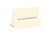 Ecru - Thank You Card and Envelope