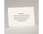 Ecru - Reception Card