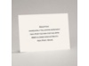 Ecru - Reception Card