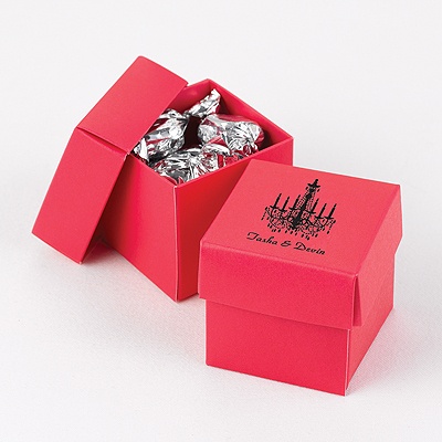 Fuchsia Two-Piece Favor Boxes