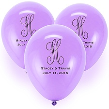 Custom Balloons - Lavender