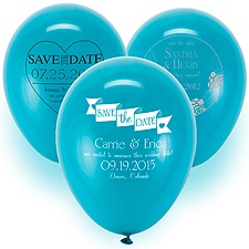 Save the Date Balloon - Teal