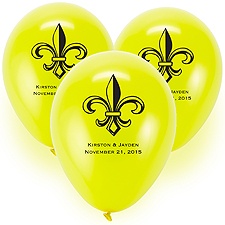 Custom Balloons - Yellow