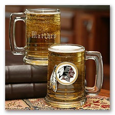 Redskins NFL Glass Mug