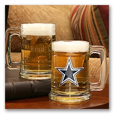 Cowboys NFL Glass Mug