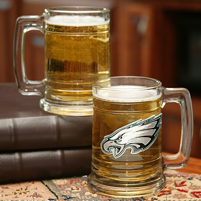 Eagles NFL Glass Mug
