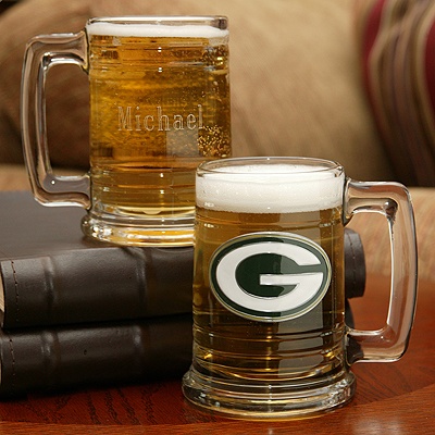 Packers NFL Glass Mug