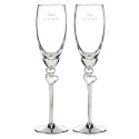 Embracing Hearts Flutes