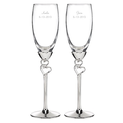 Embracing Hearts Flutes