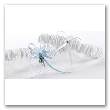 Key to Love Wedding Garter Set