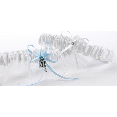Key to Love Wedding Garter Set