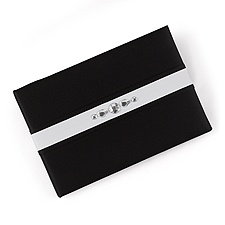 Dramatic Bling Guest Book