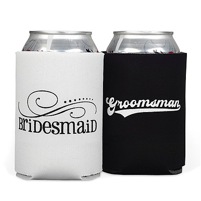 Bridesmaid and Groomsman Can Coolers