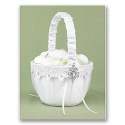 Rhinestone Elegance Flower Basket