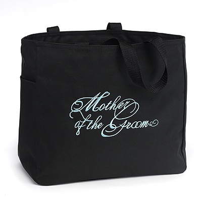 Embroidered Mother of the Groom Tote Bag