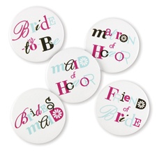Bridal Party Buttons