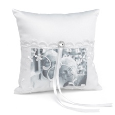 Lace Pocket Memorial Pillow