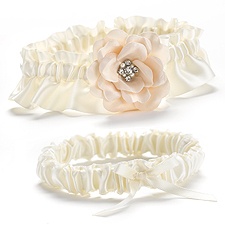 Beautiful Blossom Wedding Garter Set