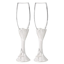 Starfish Toasting Flutes