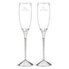 Light Up Toasting Flutes