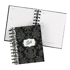 Damask Gift Record Book