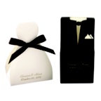 Mocha Tux Favor Boxes
