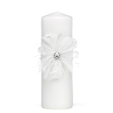 Feathered Fantasy Unity Candle