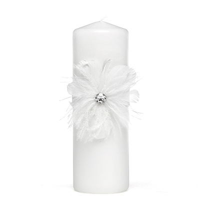 Feathered Fantasy Unity Candle