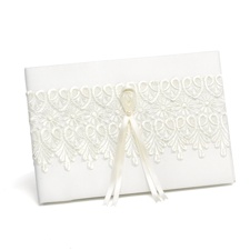Sentimental Lace Guest Book