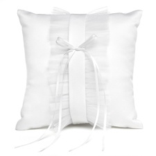 Tailored Romance Ring Pillow