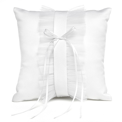 Tailored Romance Ring Pillow
