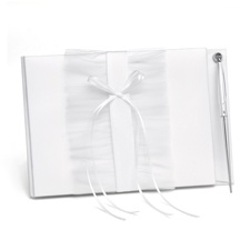 Tailored Romance Guest Book and Pen