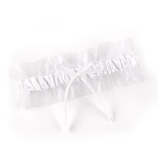 Tailored Romance Wedding Garter