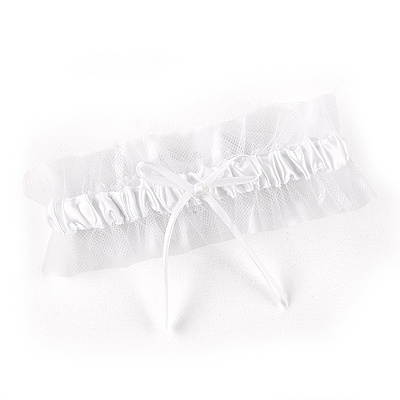 Tailored Romance Wedding Garter