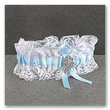 Rhinestone Riches Wedding Garter
