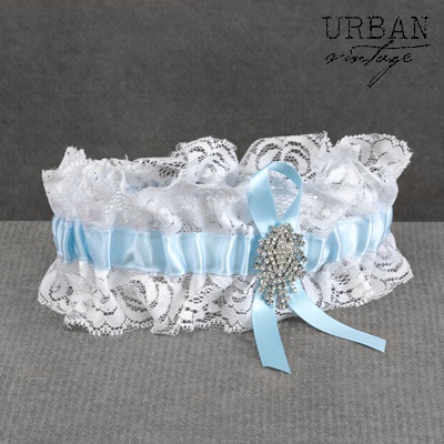 Rhinestone Riches Wedding Garter