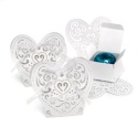 Lacy Heart-Shaped Favor Boxes