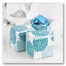 It Takes Two - Blue - Favor Boxes