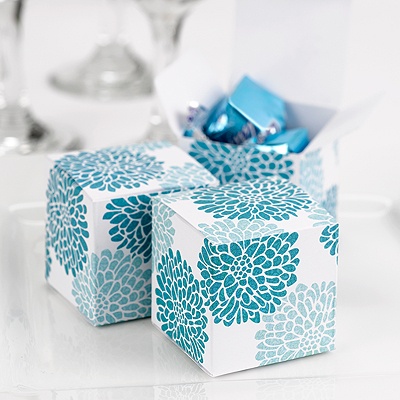 It Takes Two - Blue - Favor Boxes