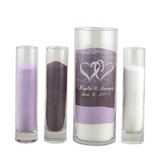 Coupled Hearts Unity Sand Ceremony Set