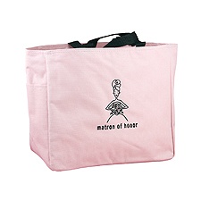 Pink Matron of Honor's Tote Bag