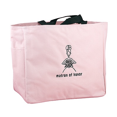 Pink Matron of Honor's Tote Bag